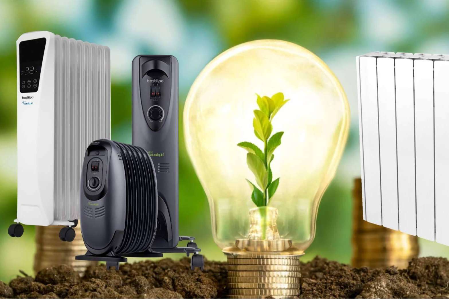 La gama Ecofluid de radiadores eléctricos de bajo consumo con fluido sostenible de Bastilipo es eficiente y confortable
