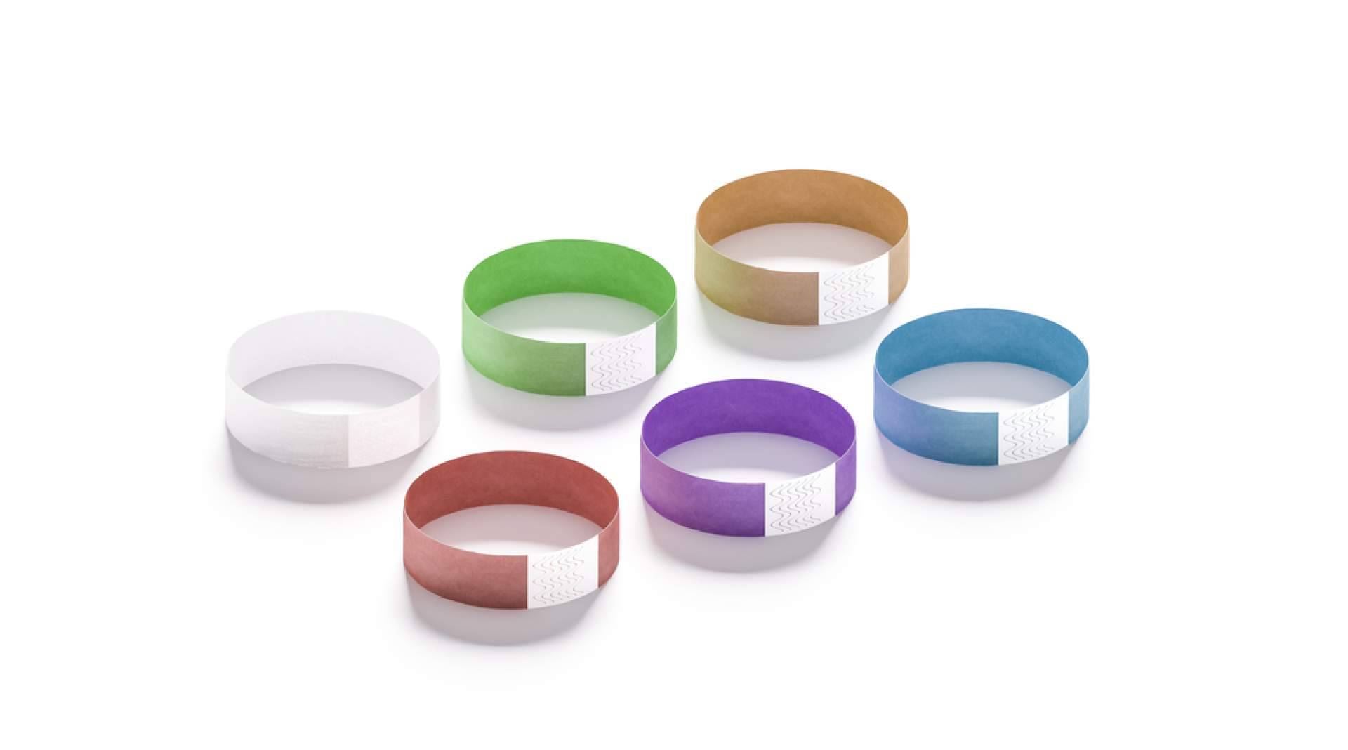 Pulseras de papel Tyvek, versatilidad y personalización en eventos con Misterpulseras.com