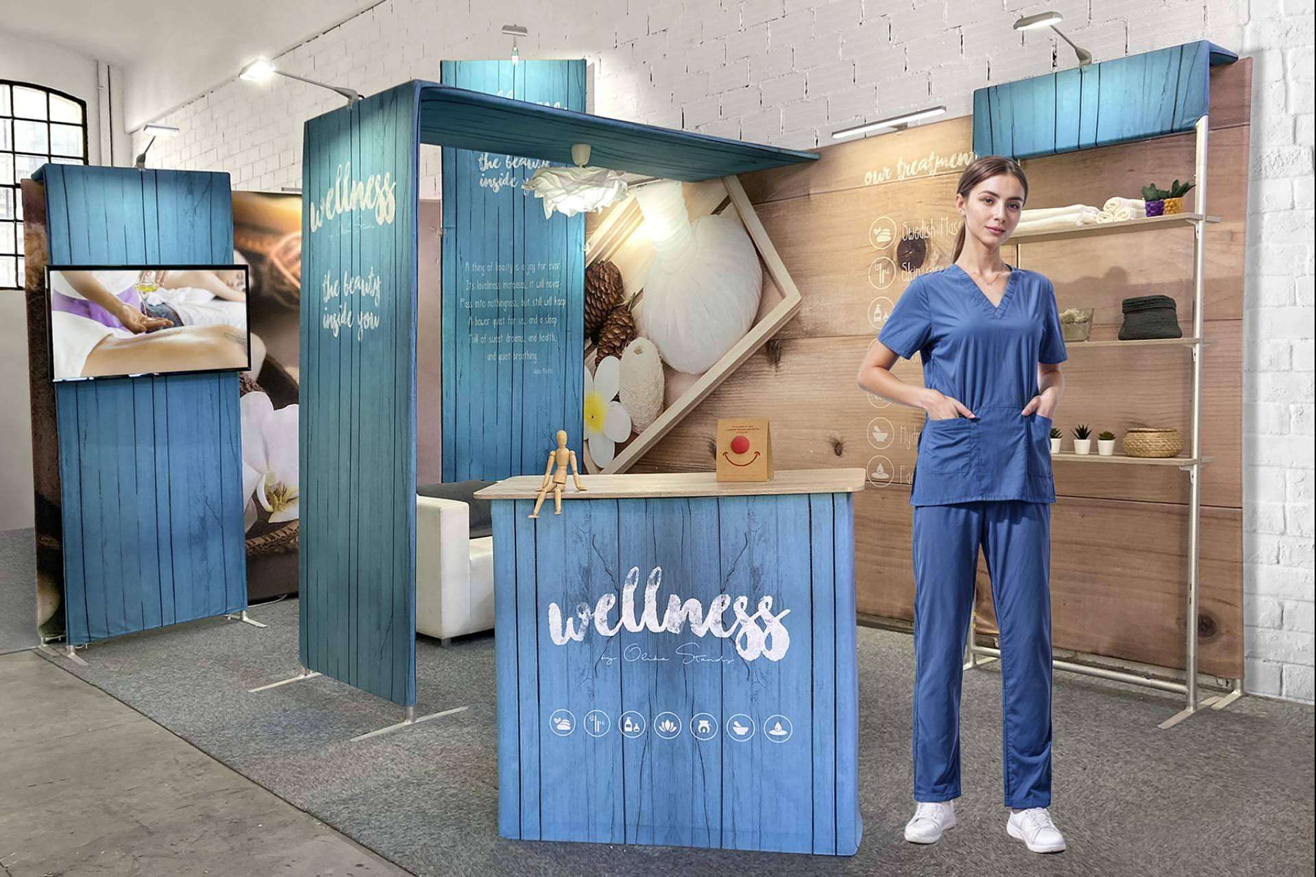 Soluciones de exhibición para eventos de la mano de Olika