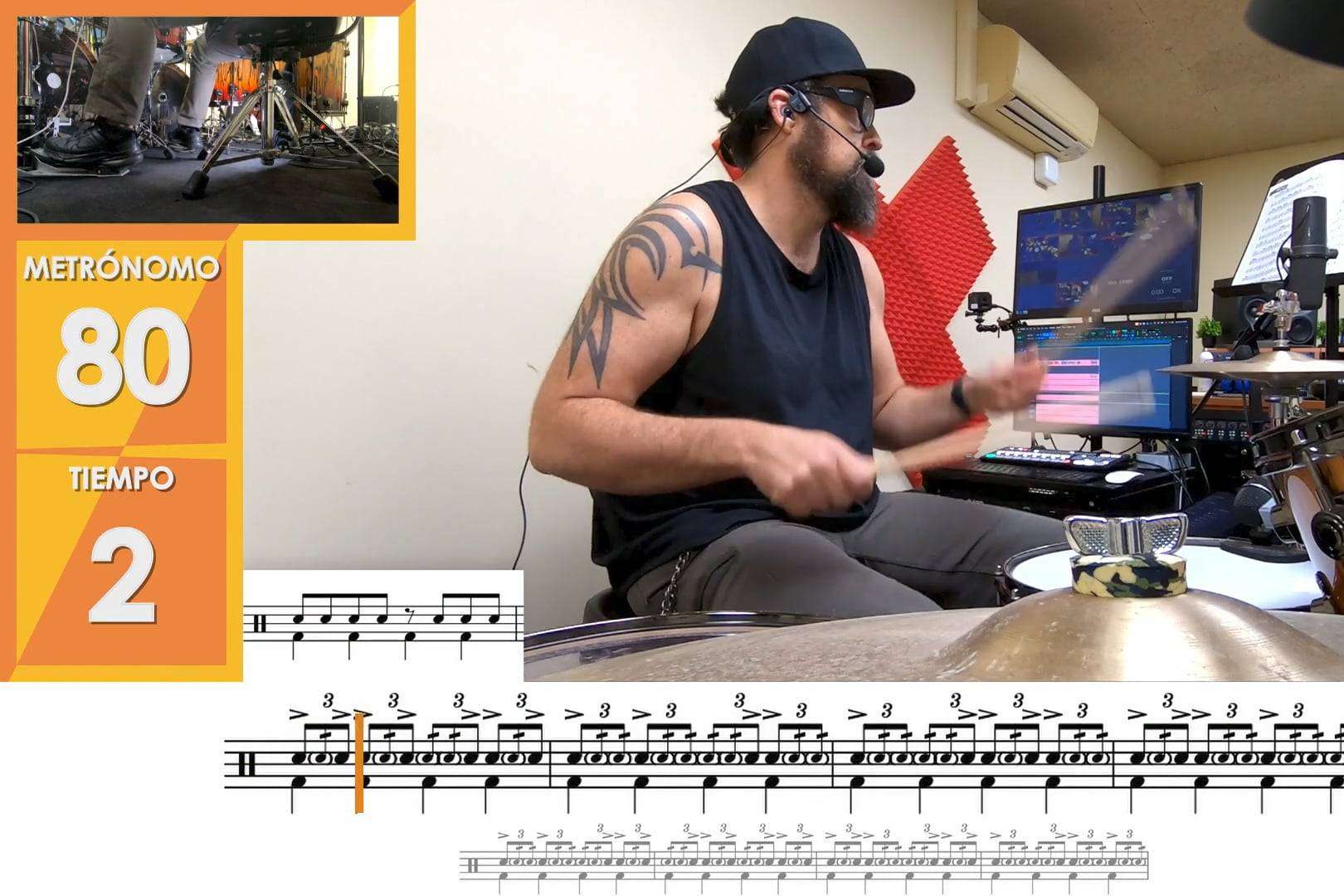 El 1 de abril se lanzará en DrummerAPP el nuevo curso MEJORA TUS DOBLES de Alfred Berengena