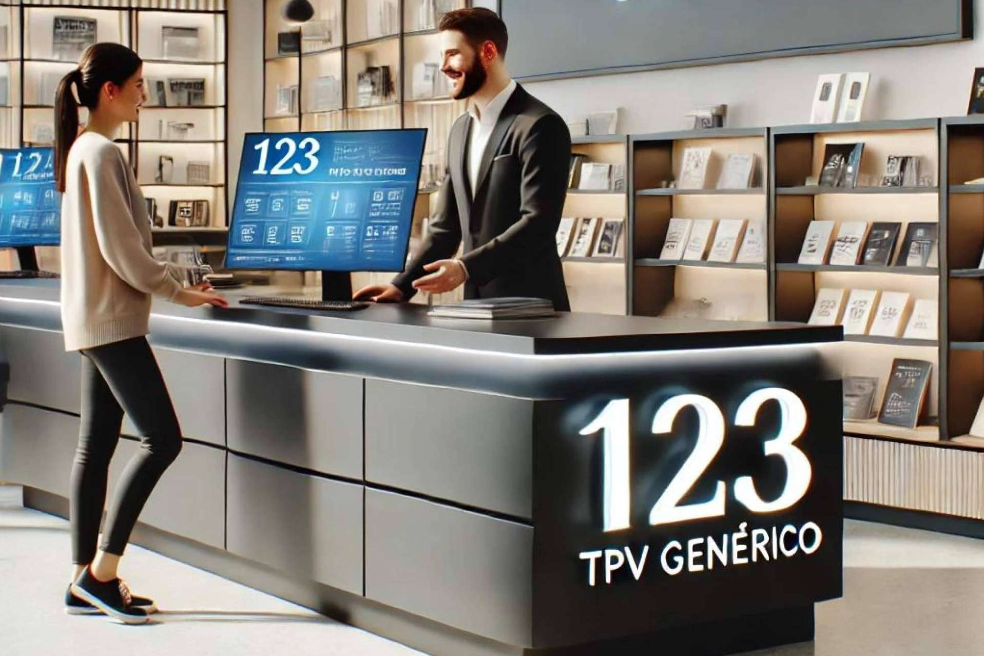 Control absoluto de ventas y stock con TPV 123 Genérico, el TPV para comercios