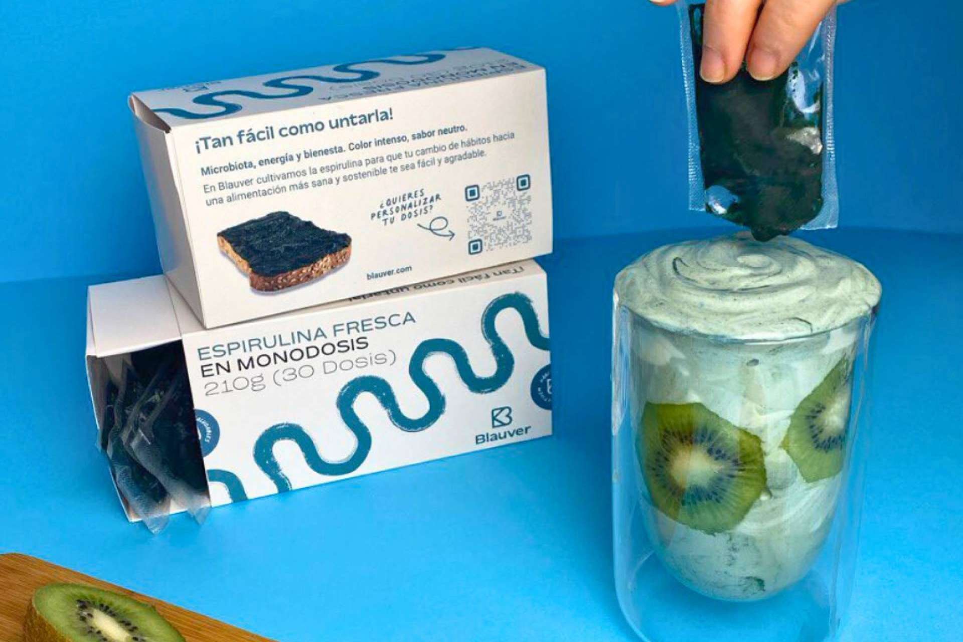 Blauver ofrece espirulina fresca y ecológica para una alimentación saludable