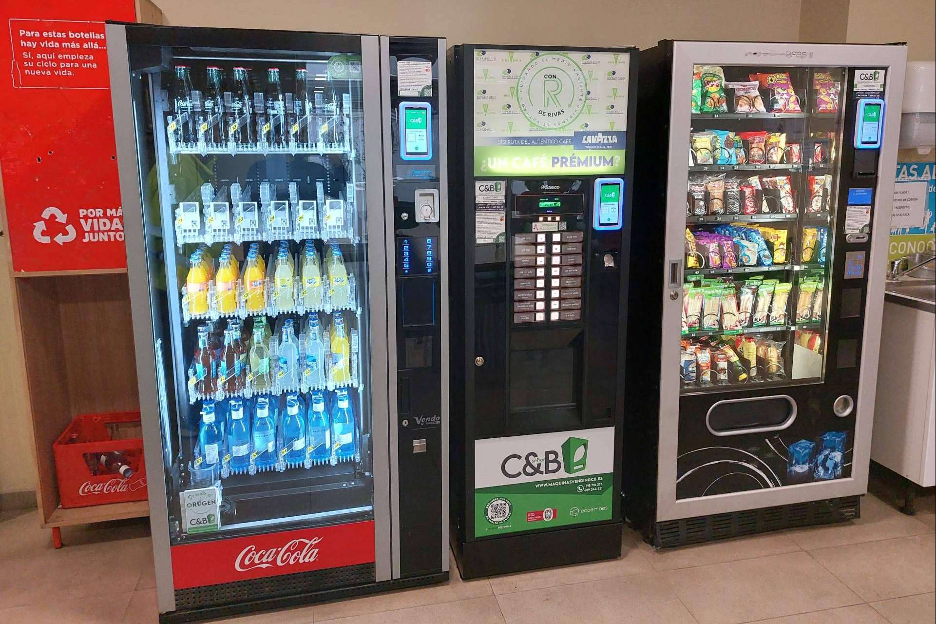 C&B Señor ofrece soluciones de vending personalizadas para empresas en Madrid