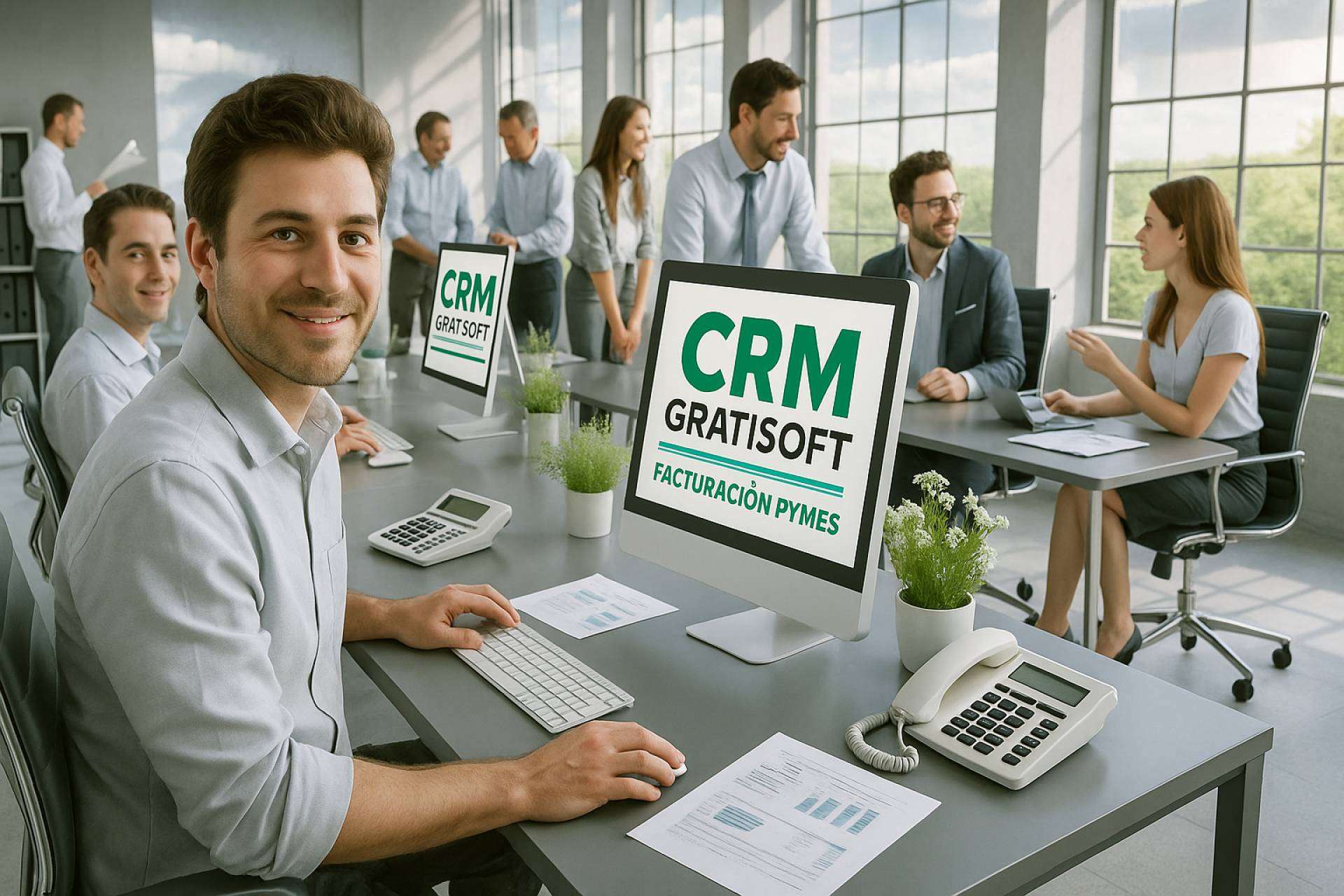 Gratisoft integra CRM y facturación para pymes y autónomos en una solución completa de gestión
