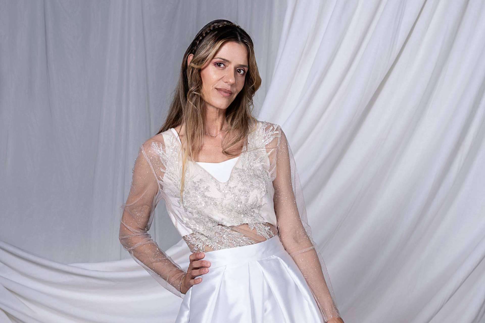 Un sueño a medida; Valérie Moreau presenta su colección más íntima y luminosa