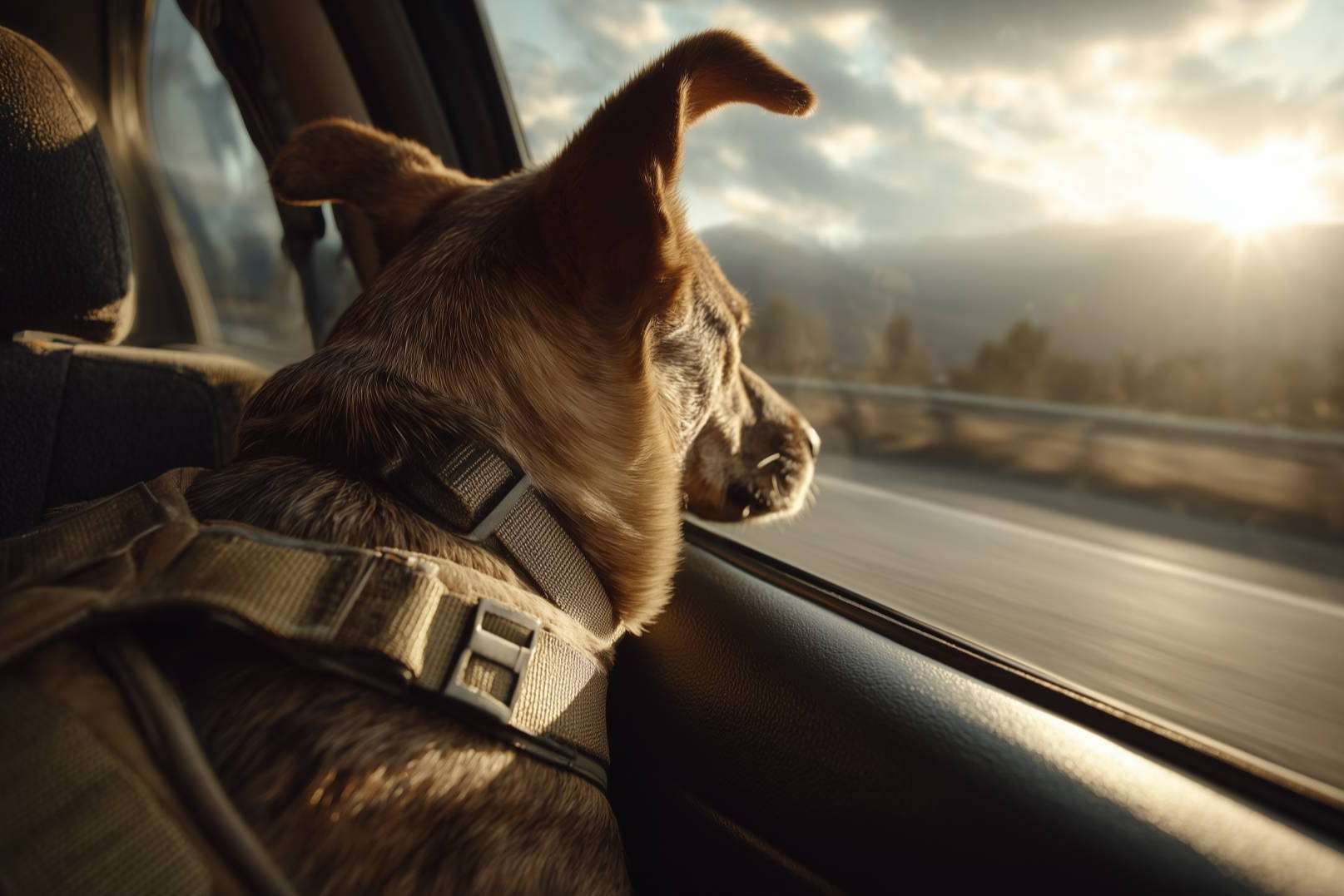 Transporte de perros en coche; cómo cumplir la normativa DGT y viajar seguro este verano 2025