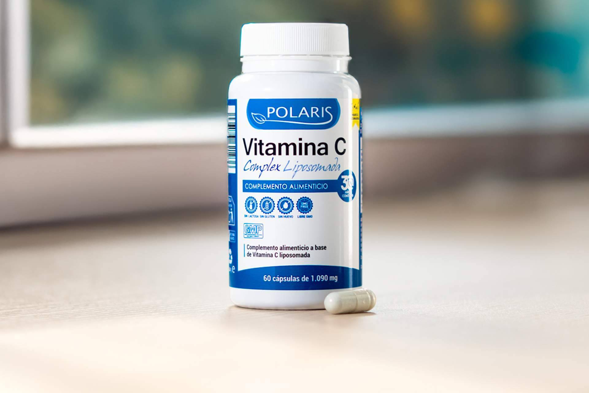 Regreso a clases y oficina, vitamina C liposomada de Polaris Formula para fortalecer defensas y energía