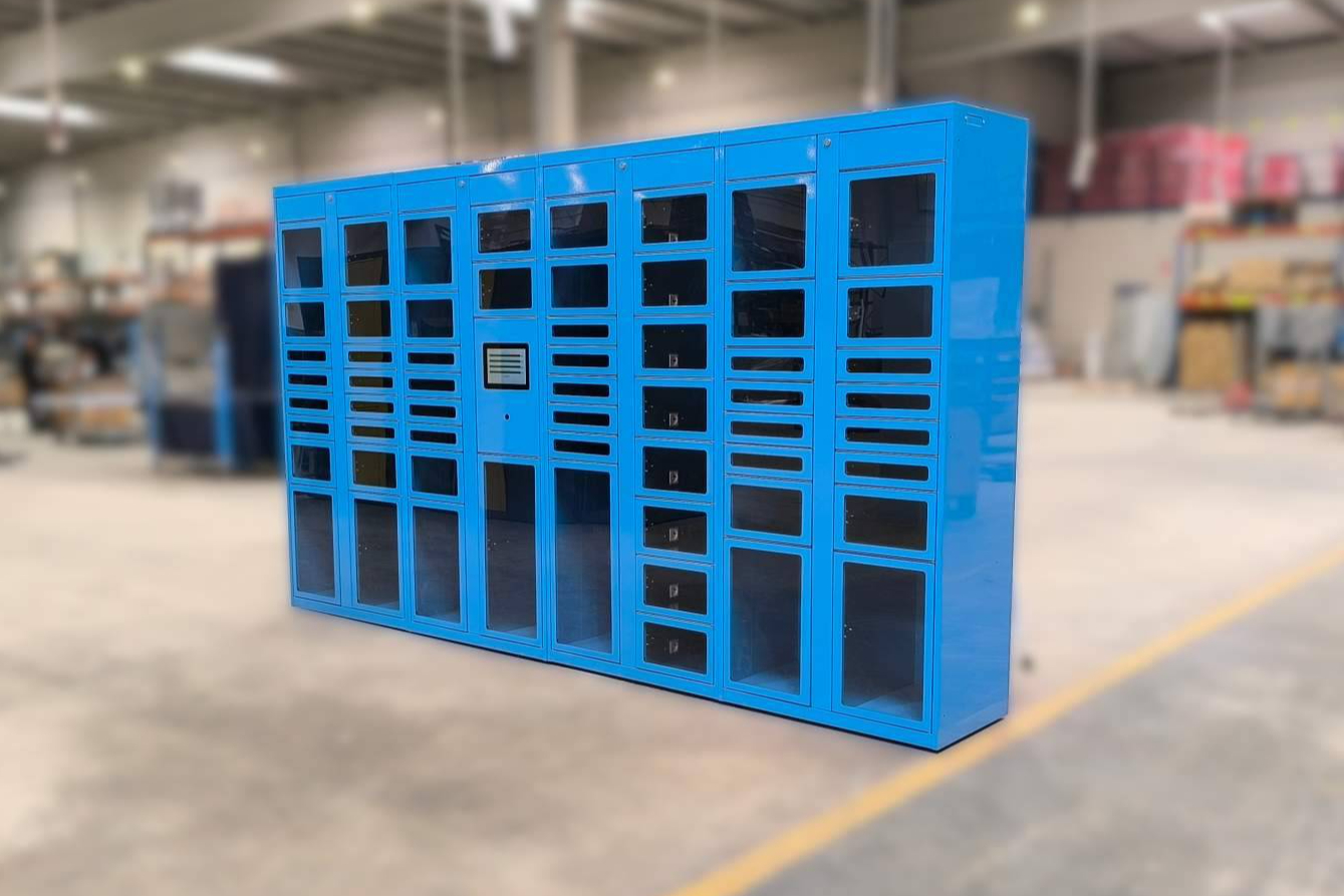 La propuesta de Setroc en Zaragoza; smart lockers personalizados y taquillas para uso profesional