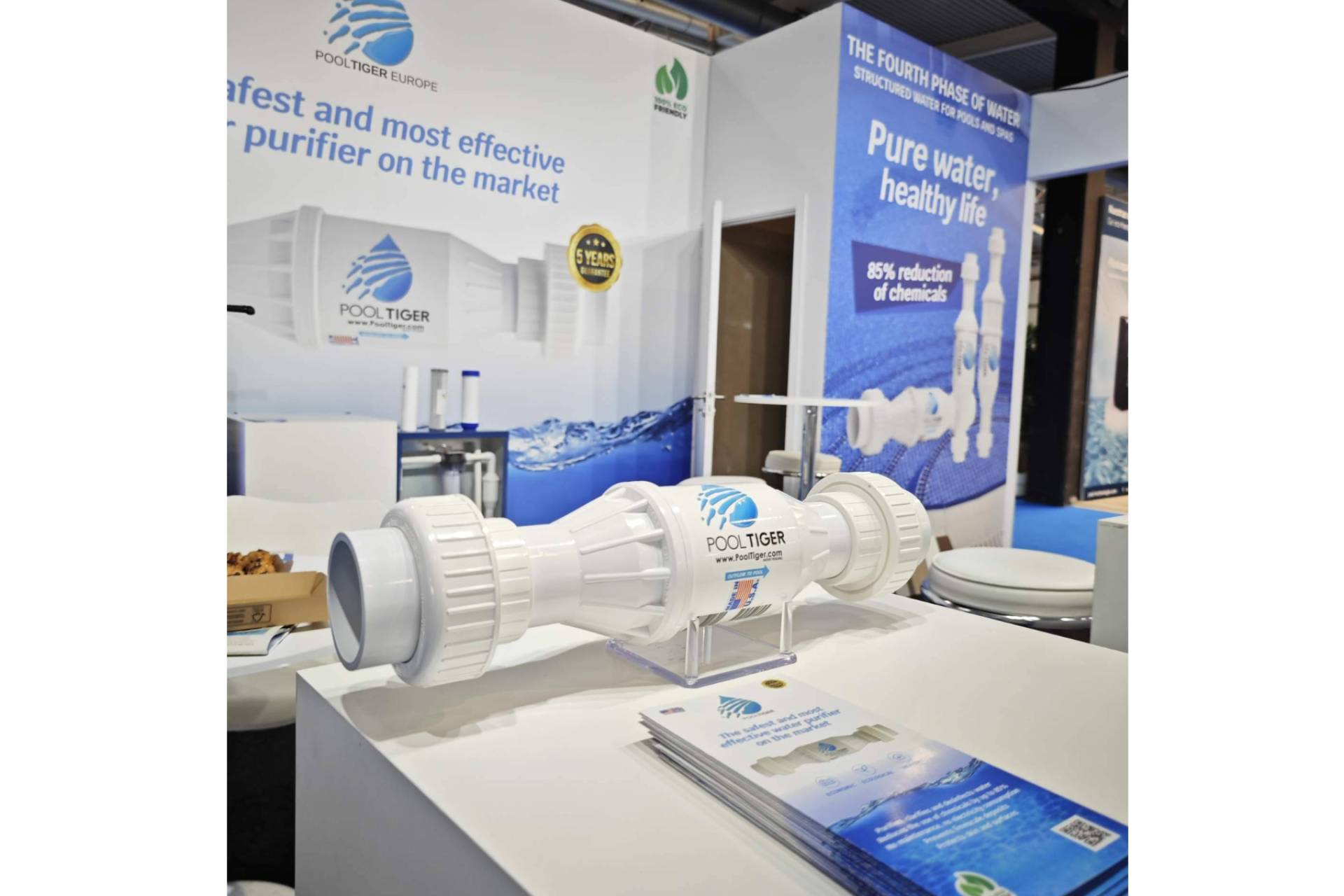 Pool Tiger Europe apuesta por la sostenibilidad en la Fira de Barcelona con soluciones para agua y cultivo