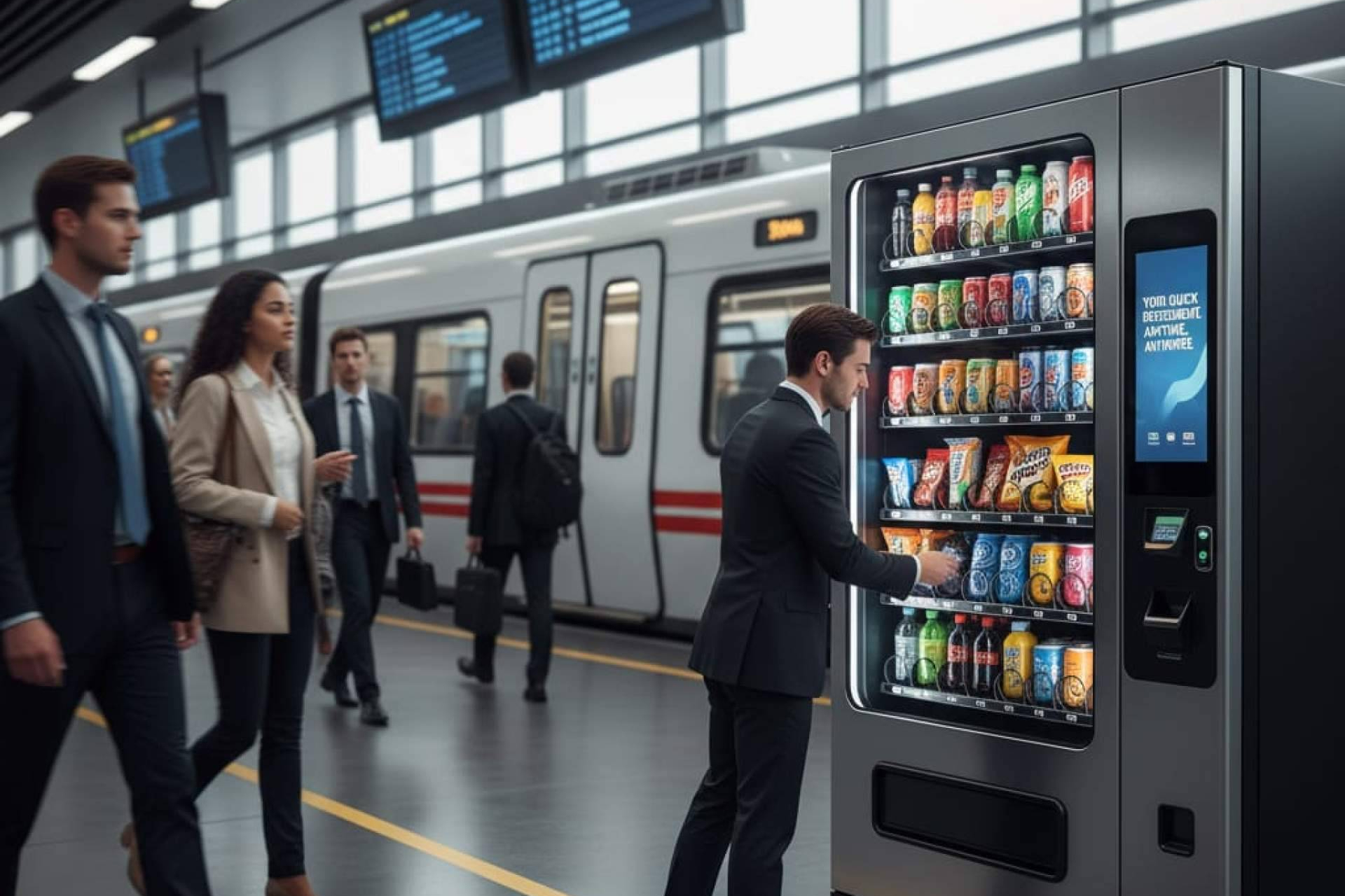 C&B Señor lidera el servicio de máquinas vending en Madrid con soluciones adaptadas a oficinas, hospitales y hoteles
