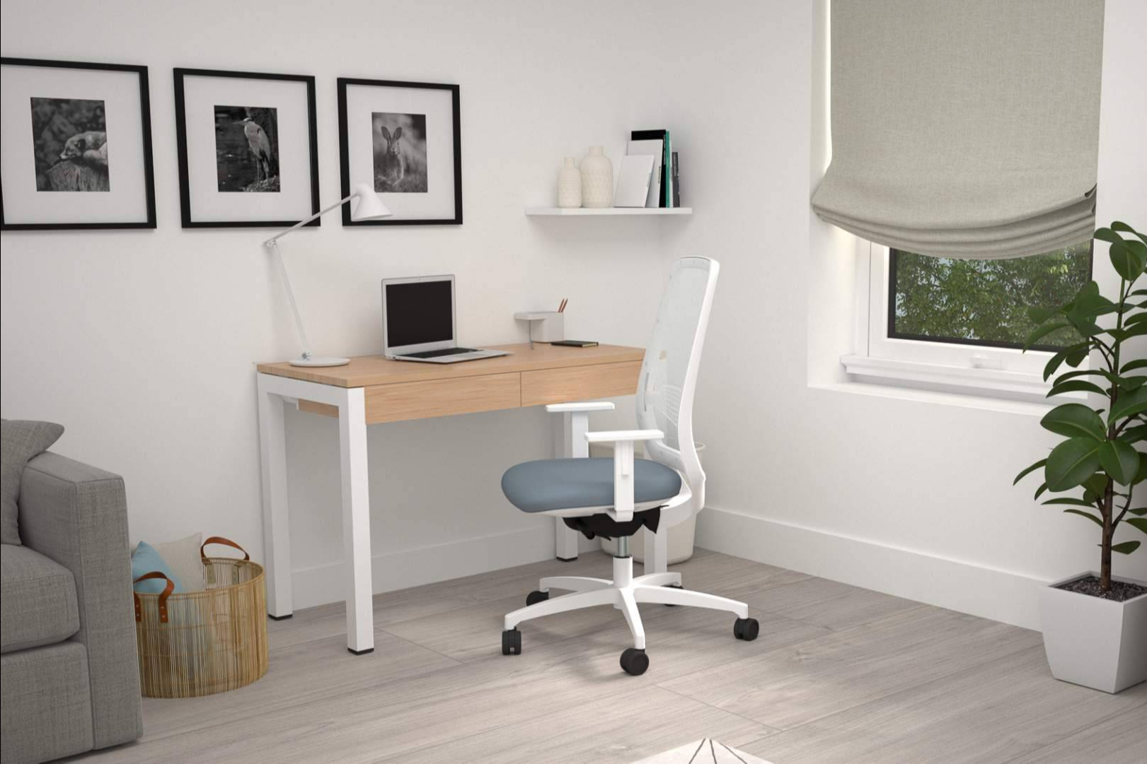 Espacios que influyen en el rendimiento; ergonomía y muebles de oficina para el home office