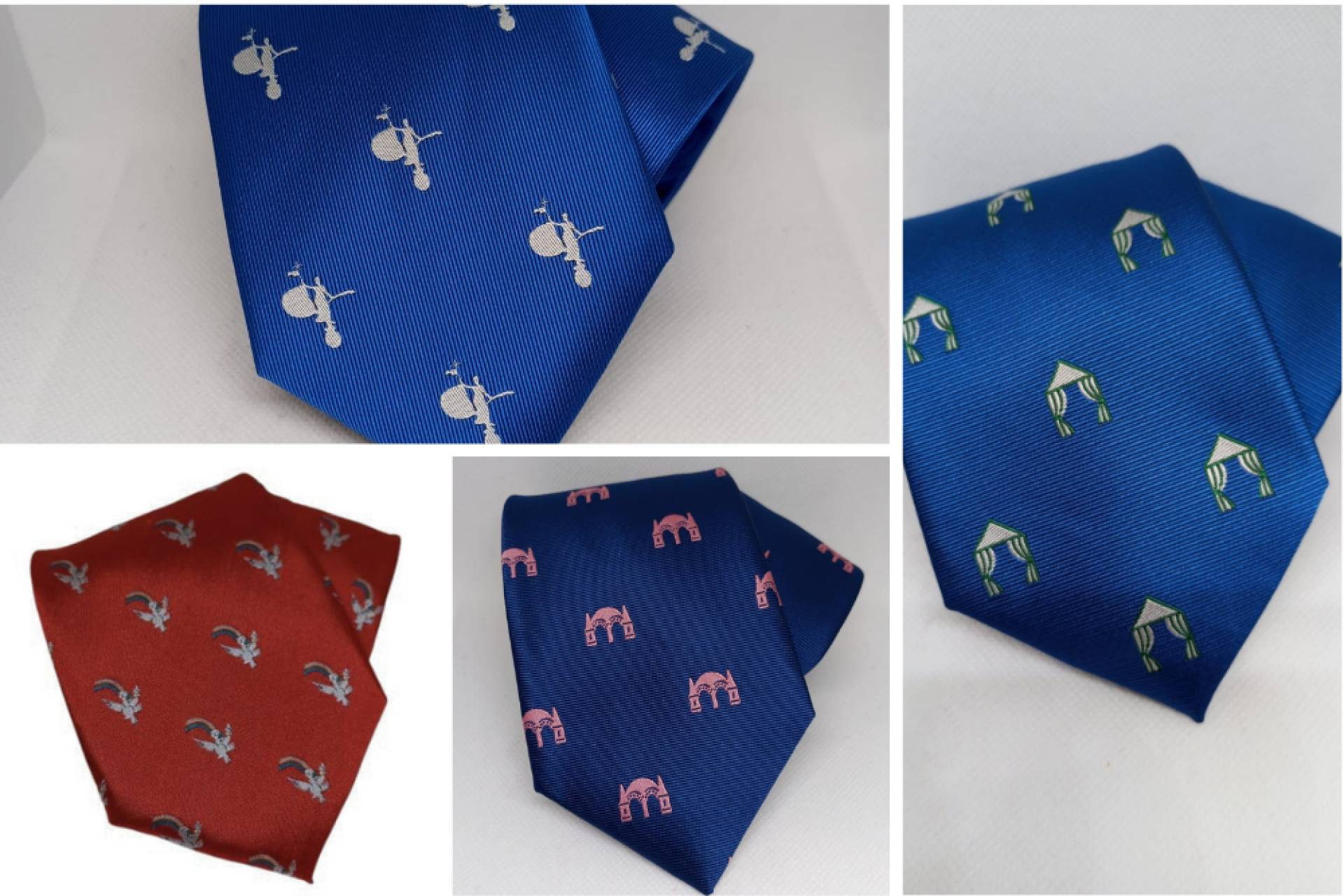 Corbatas, gemelos e insignias con esencia sevillana, la propuesta masculina de alta costura de Purificación Abad