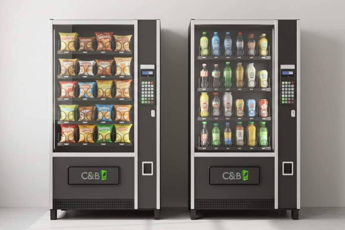 Maquinas vending para entornos profesionales y maquinas personalizadas para eventos