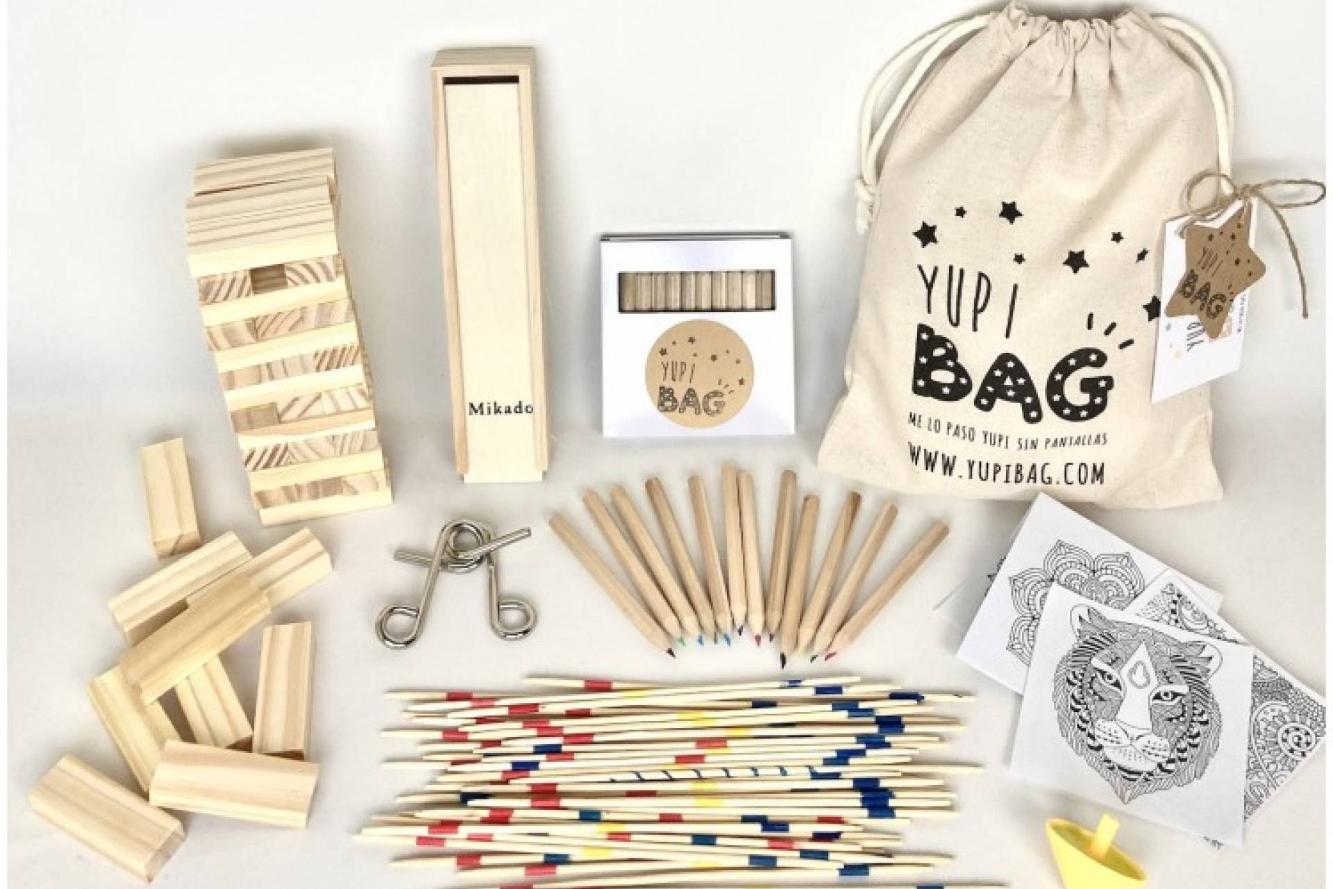 Detalles para niños en bodas que sí se usan; Yupibag convierte el regalo en juego educativo