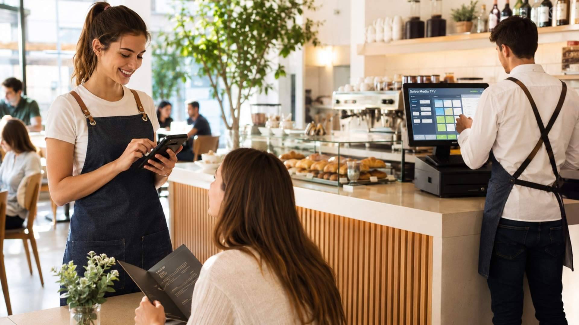 SolverMedia TPV Hostelería, el software para restaurantes y cafeterías que ordena mesas, comandas, cocina y caja desde una sola pantalla